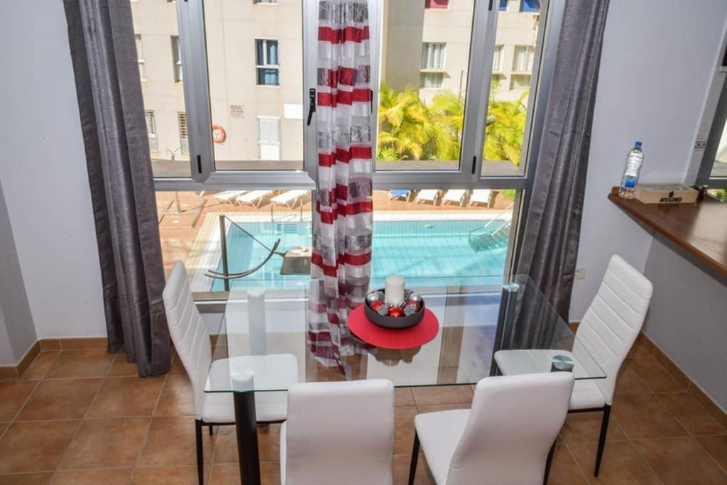 Apartament Sardina Near The Beach With Pool And Wifi I Galdar Luaran gambar